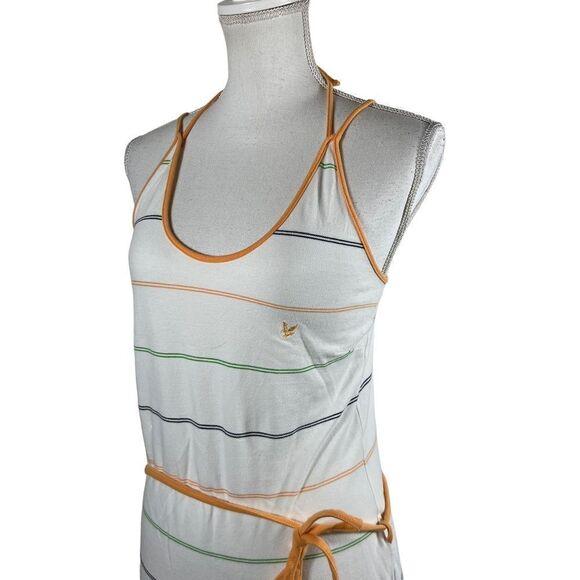 Lyle & Scott Scotland Stripe Belted Golf Dress - Picture 3 of 12